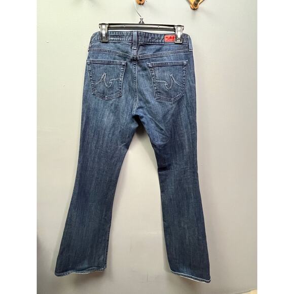 AG Adriano Goldschmied The Club Bootcut jeans Womens Size 30R Made‎ in USA Denim - Picture 2 of 8
